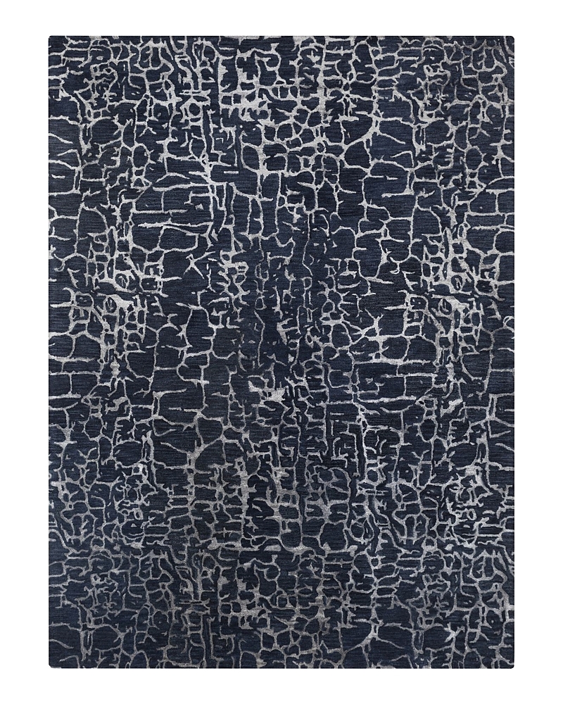 Surya Banshee Area Rug, 8' X 11' In Navy/denim