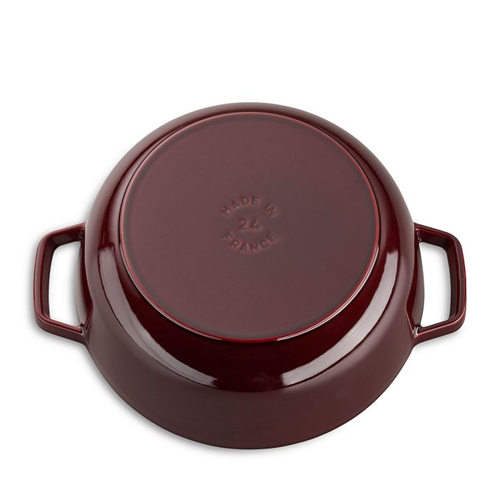 Shop Staub 3.75-quart Essential French Oven, Rooster Lid In Red