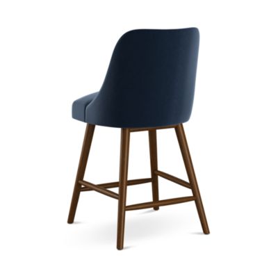 Anita Velvet Counter Stool - Exclusive
