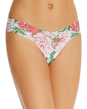 Hanky Panky Blushing Rose Low Rise Thong In Blushing Rose