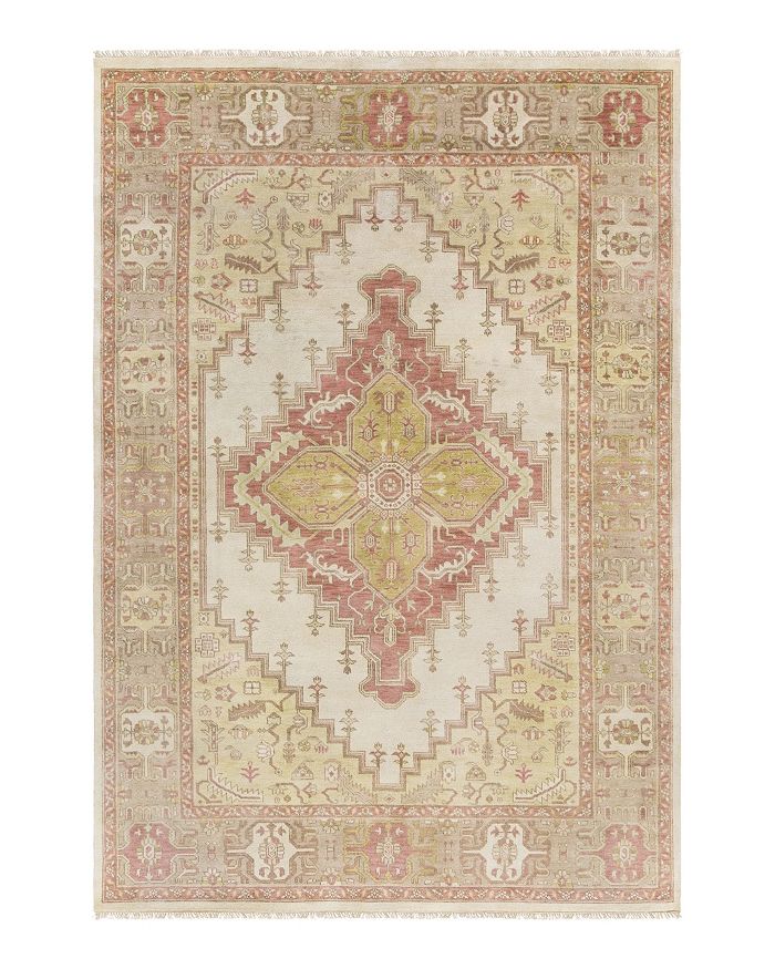 Surya Zeus Area Rug, 8' X 11' In Rose/mauve/ivory