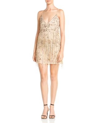 Haute Hippie Taken Embellished Mini Dress | Bloomingdale's Women