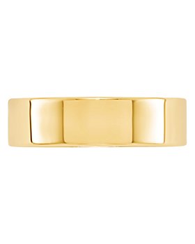 Bloomingdale's - Men's 6mm Lightweight Flat Band Ring in 14K Yellow Gold - 100% Exclusive