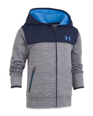 youth under armour zip up hoodie