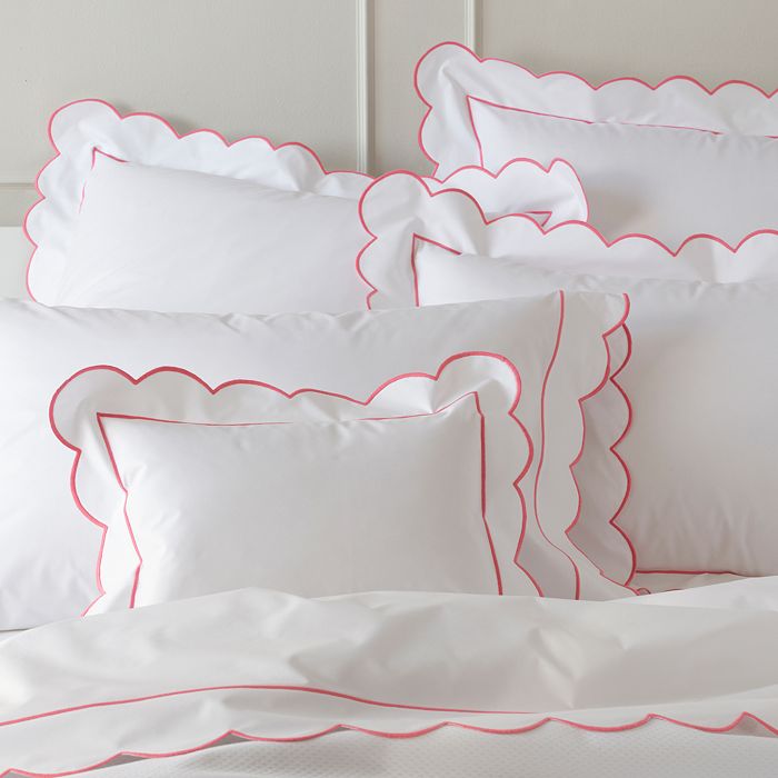 Matouk Butterfield Standard Sham In Azalea