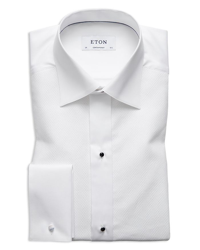 Eton Silver Bib Contemporary Regular Fit Tuxedo Shirt | Bloomingdale's