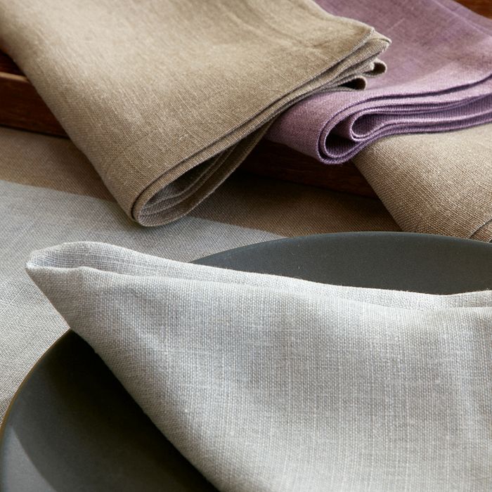 Shop Matouk Chamant Placemats, Set Of 4 In Stone