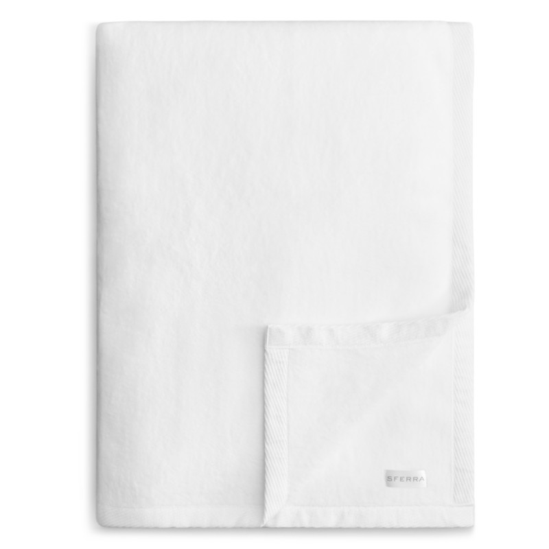 Sferra St. Moritz Blanket, King in White