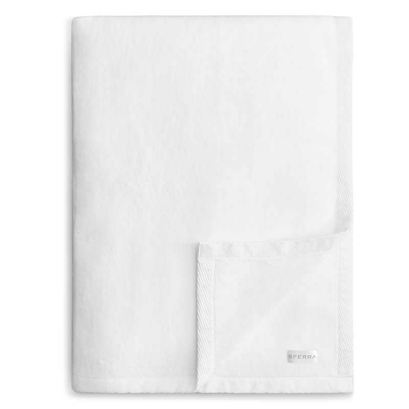 Sferra St. Moritz Blanket, California King In White
