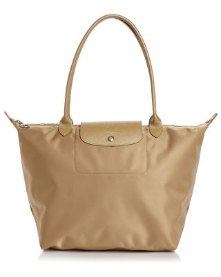 longchamp gold tote