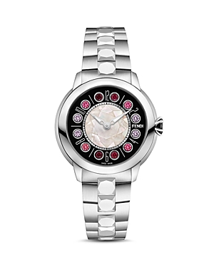 Fendi IShine Rotating Gemstones Watch, 38mm at Bloomingdale's