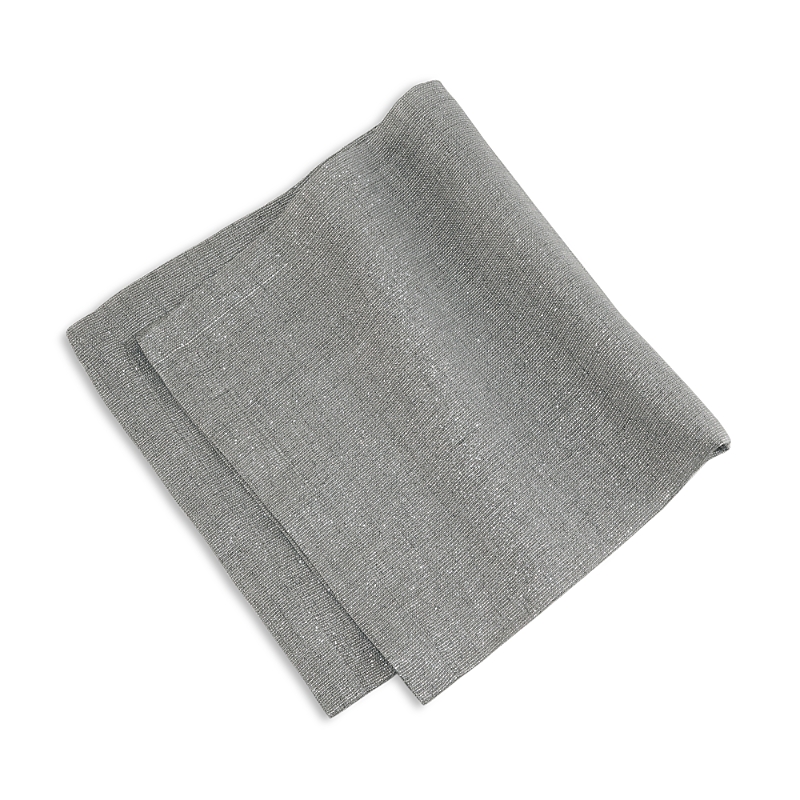 Villeroy & Boch La Classica Metallic Napkins, Set Of 4 In Gray