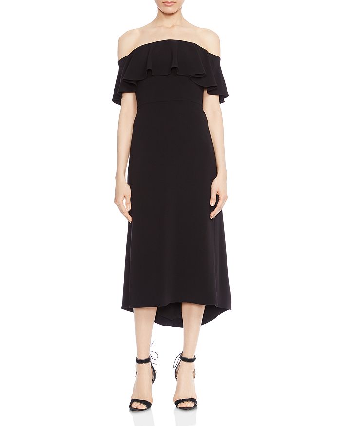 Halston heritage midi dress top