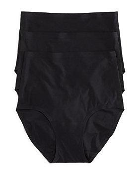 JENNI Intimates Black Seamless Solid Everyday Thong Size: XL 