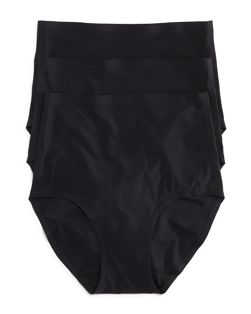 Chantelle Soft Stretch One-size Hipsters, Set Of 3 In Black