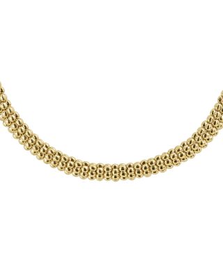 Caviar Gold Collection 18K Gold Rope Necklace, 16" - Exclusive 
