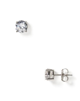 crislu diamond stud earrings