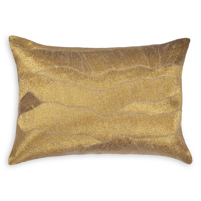 Shop Michael Aram After The Storm Gold Decorative Pillow, 14 X 20