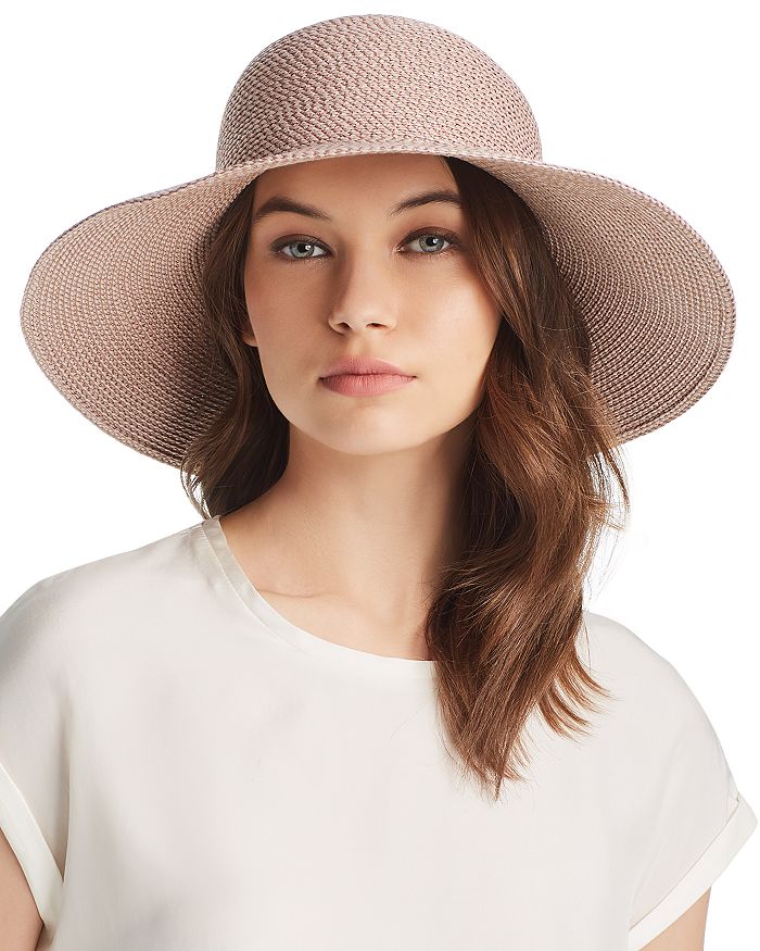 Shop Eric Javits Hampton Sun Hat In Blush