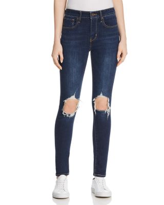 721 High Rise Skinny Jeans in Rough Day 