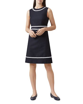 Hobbs London Melonie Ric Rac Trim Dress Bloomingdale S