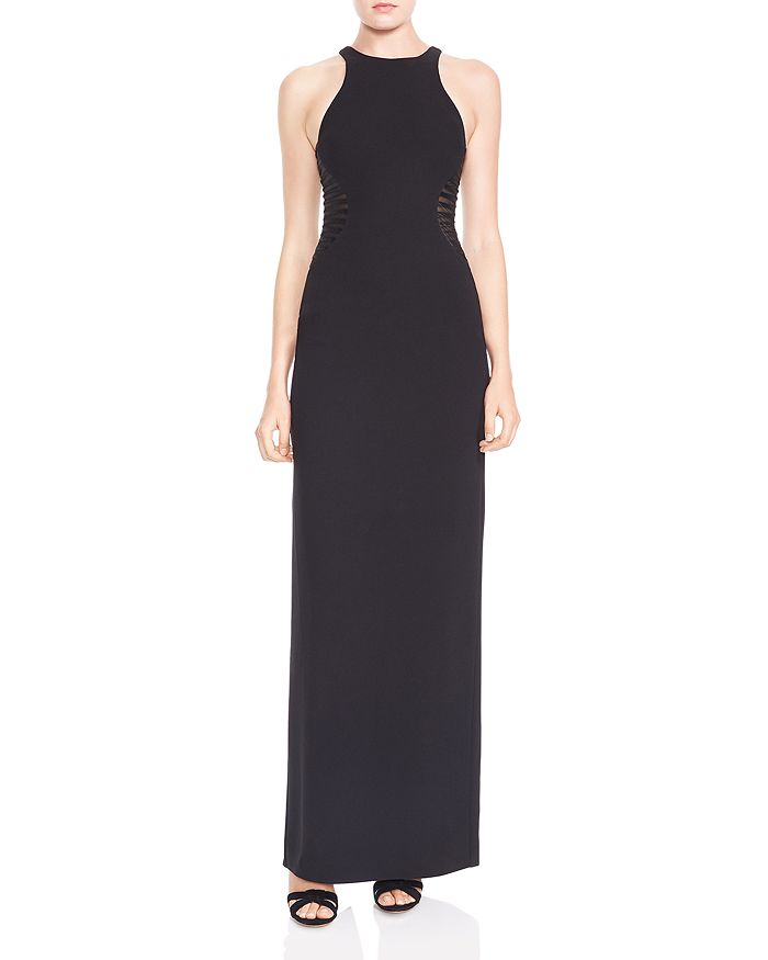 Halston heritage sale crepe dress