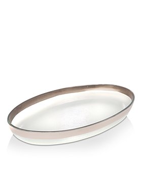 Annieglass - Mod Large Oval Platter