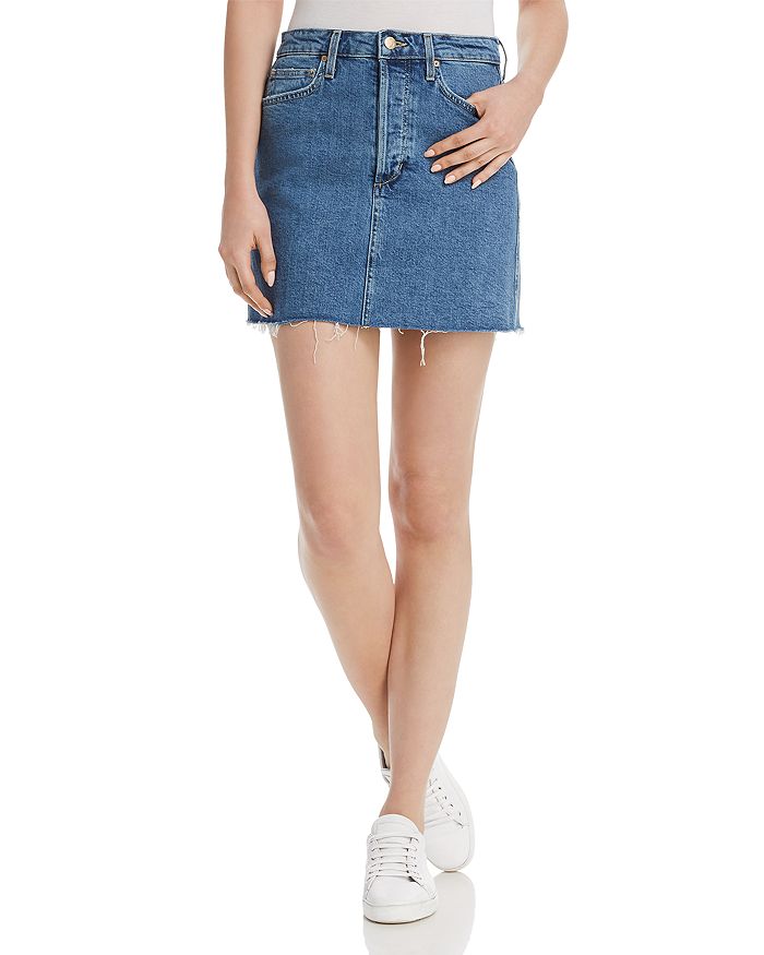Joe's jean mini skirt top