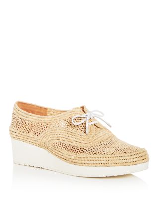 wedge oxfords womens