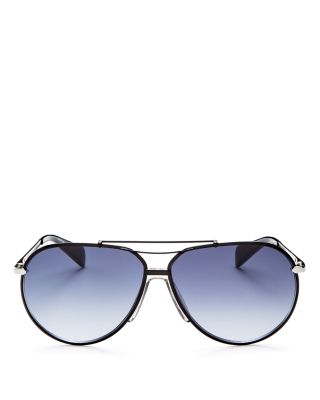 Rag and bone deals 61mm aviator sunglasses