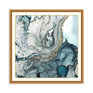 Bloomingdale's Artisan Collection Wendover Art Group Fluid Motion Wall Art In Blue White