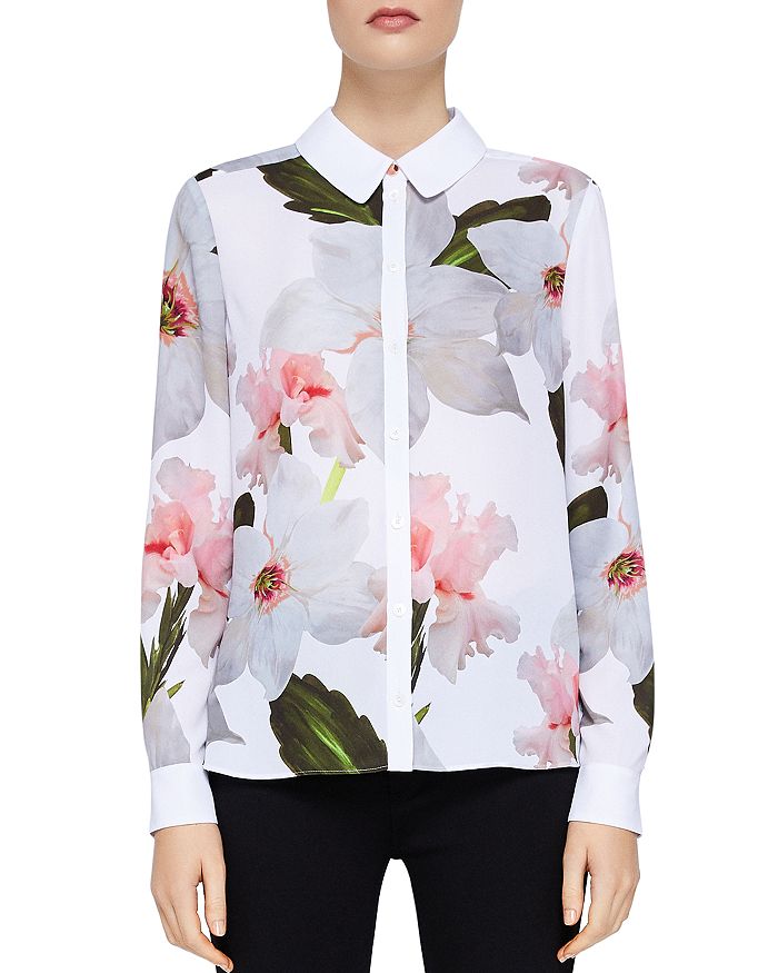 Ted Baker Gwena Chatsworth Bloom Shirt | Bloomingdale's