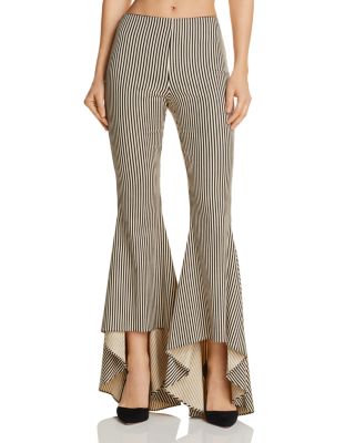 high low flare pants