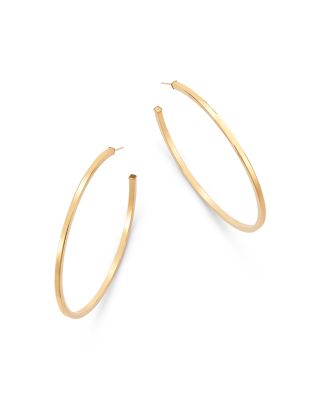 Bloomingdale's Fine Collection - Square Tube Hoop Earrings in 14K Yellow Gold