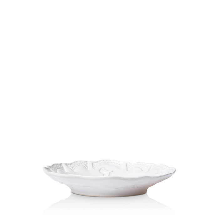 Shop Vietri Incanto Lace Stoneware Pasta Bowl In White