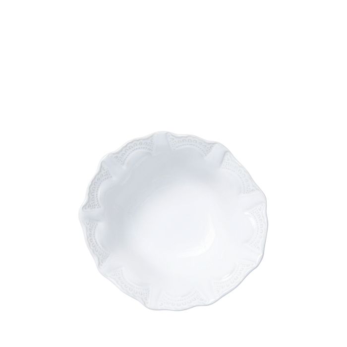 Shop Vietri Incanto Lace Stoneware Cereal Bowl In White