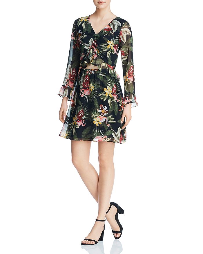Sam Edelman Floral Cutout Dress | Bloomingdale's