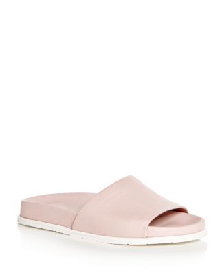 Iona Leather Slide Sandals 