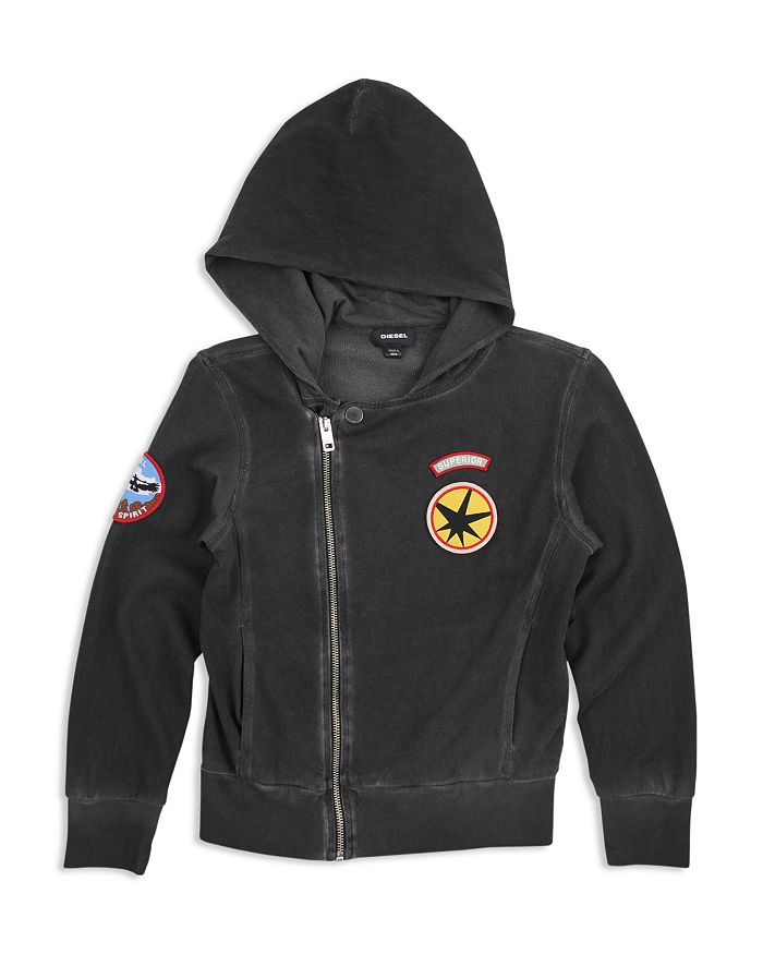 Diesel top patch hoodie