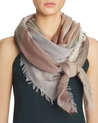 Fulton Oversized Colorblock Lace Scarf