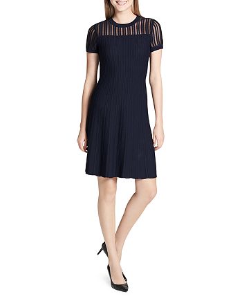 Calvin Klein Ribbed Sweater Dress | Bloomingdale's