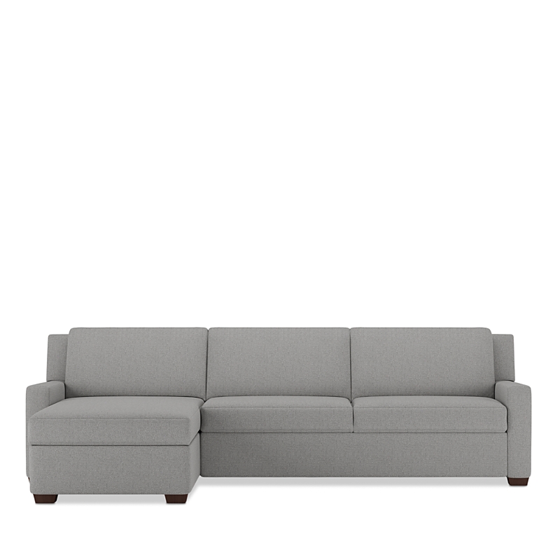American Leather Lex 2-piece Sitting Sleeper Sofa - Exclusive In Vintage Belgian Gray (vb--)