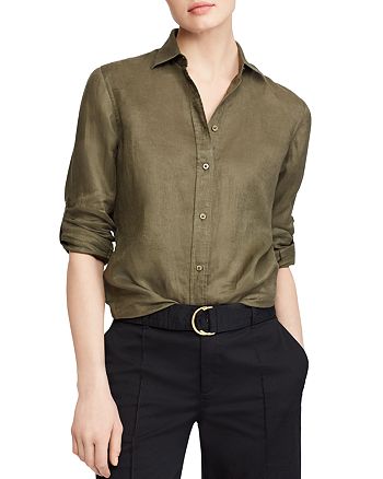 Ralph Lauren Linen Shirt | Bloomingdale's
