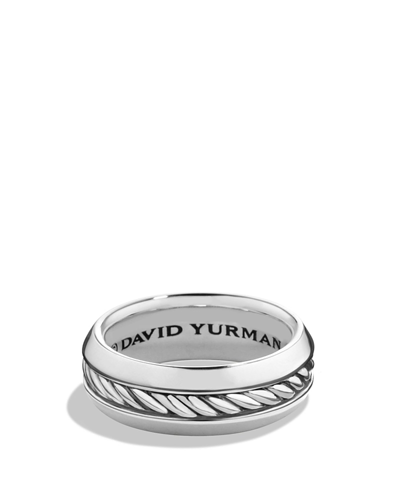 David Yurman Men's Cable Classic Band Ring