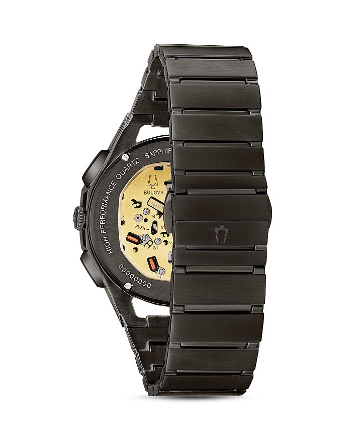 Shop Bulova Curv Watch, 42mm In Black
