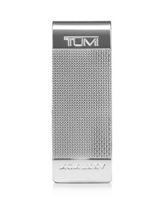 Tumi Ballistic Etched Money Clip in Silver at Nordstrom