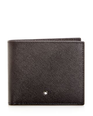 Sartorial Embossed Leather Bi-Fold Wallet