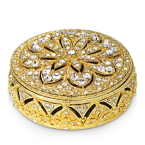 Olivia Riegel Gold Windsor Round Box