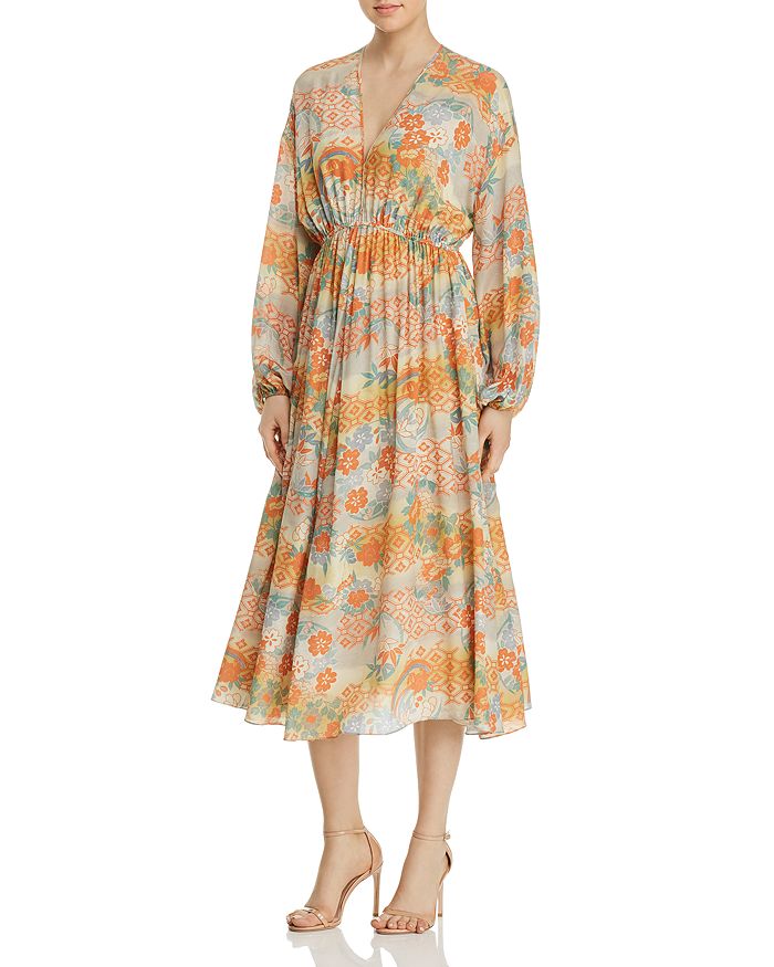 Elizabeth and new arrivals james silk dress