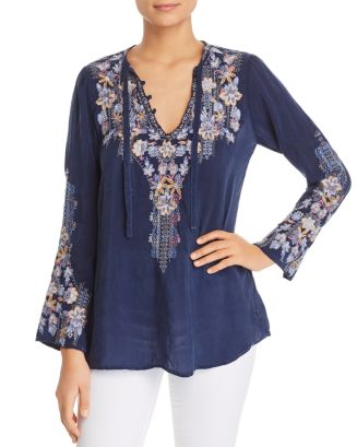 Johnny Was Tanya Embroidered Tunic | Bloomingdale's